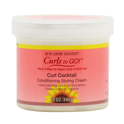 Jane Carter Solutions Curl Cocktail Conditioning Styling Cream 12oz