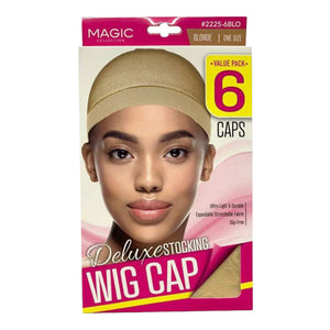 Deluxe Stocking Wig Cap [Blonde]