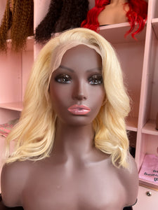 Transparent 13x4 Lace Frontal Wig 613