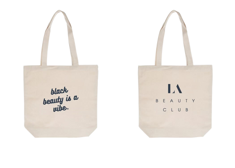 Black Beauty is a Vibe Tote Bags