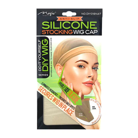 Anti-Slip Silicon Stocking Wig Cap [Blonde]